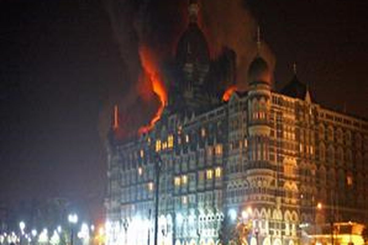 Hotel Taj Mahal diserang kelompok teroris, Kamis (27/11).