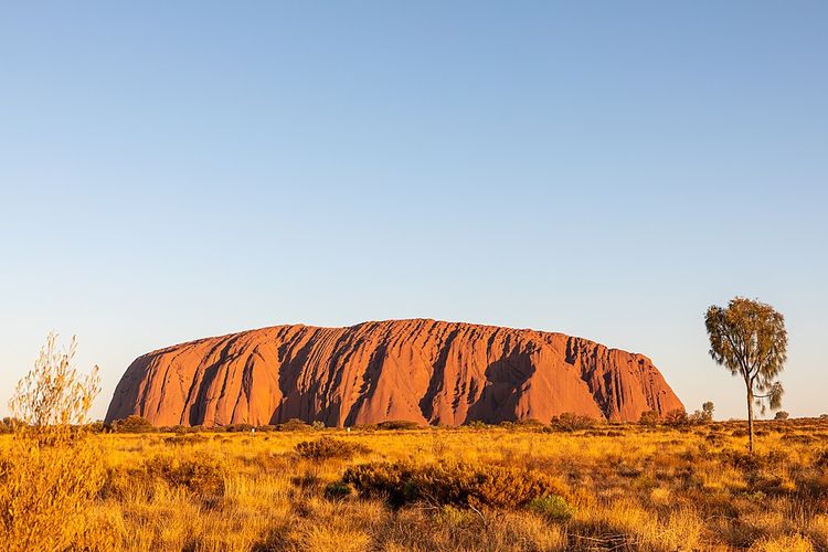 Taman Nasional Uluru-Kata Tjuta, Australia.