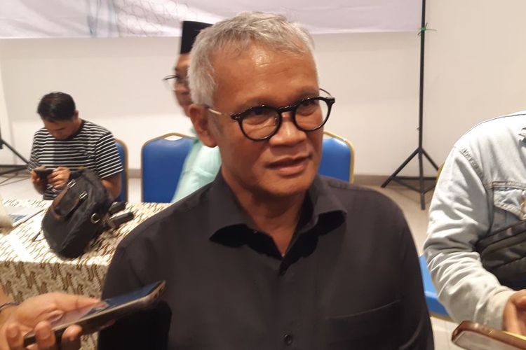 Wakil Ketua DPD PDI-P Jawa Tengah Aria Bima di Solo, Jawa Tengah, Senin (8/4/2024) malam.