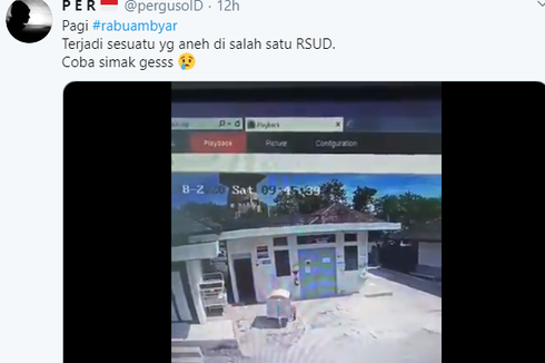 Heboh Video Gerobak Sampah Jalan Sendiri di RSUD Wonosari, Gunungkidul, Ini Penjelasannya