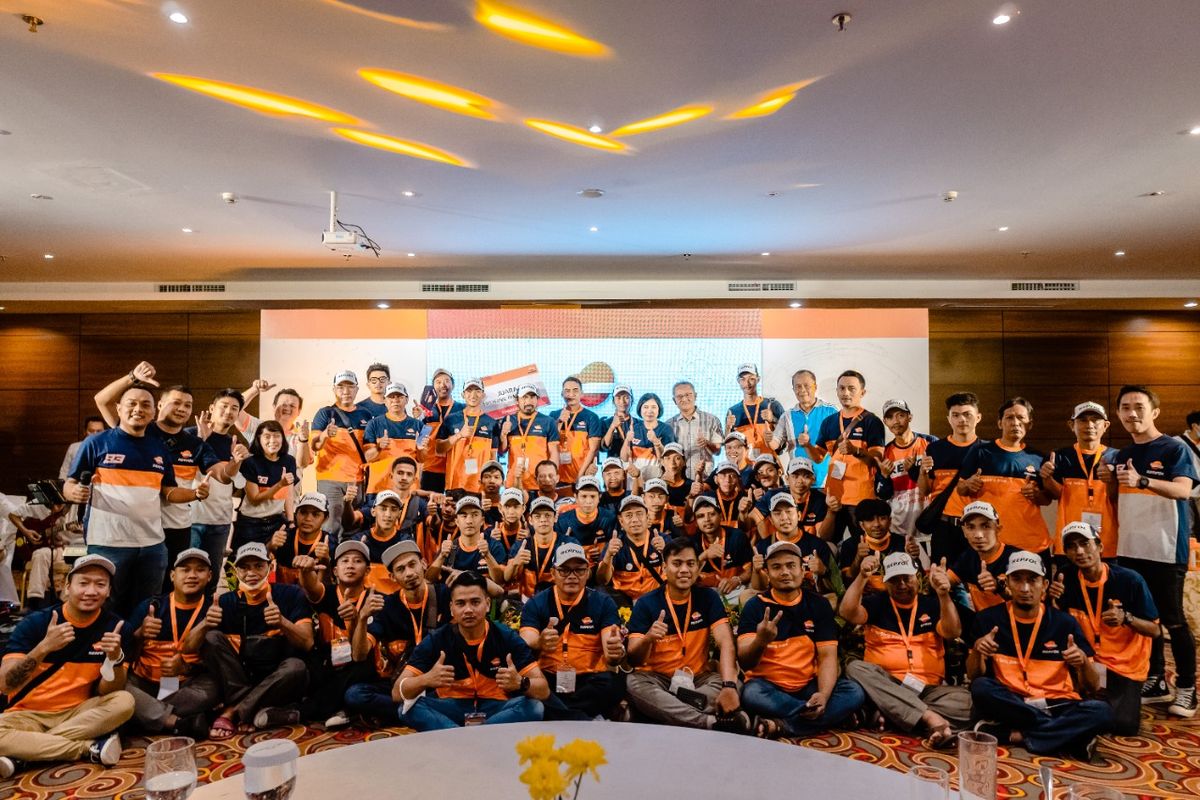 Event pelatihan mekanik dari Repsol Indonesia