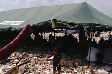 Tujuh Tenda dan Satu Tempat Ibadah Didirikan Lagi di Pasar Ikan