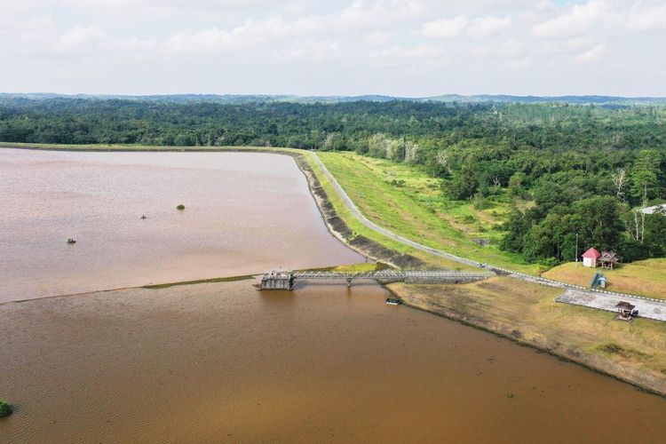 Ketinggian Air Waduk Menyusut Imbas Kemarau, 38.000 Pelanggan PTMB Balikpapan Terdampak