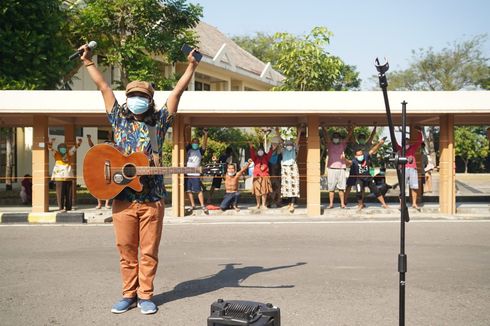 Cerita Lek Dahlan Hibur Pasien Covid-19 di RSL Madiun: Supaya Mereka Bahagia, Imunnya Meningkat