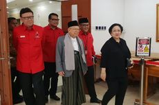 Ma'ruf Amin Hadiri Rakornas PDI-P