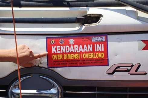 Ratusan Truk Terjaring Operasi ODOL Cipularang