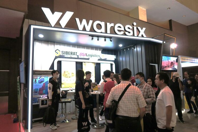 Waresix memperkenalkan solusi logistik end-to-end berbasis digital dan AI pada acara Mining Indonesia di JIExpo, Kemayoran, Jakarta Pusat, Rabu (13/9/2023) hingga Jumat (16/9/2023). 