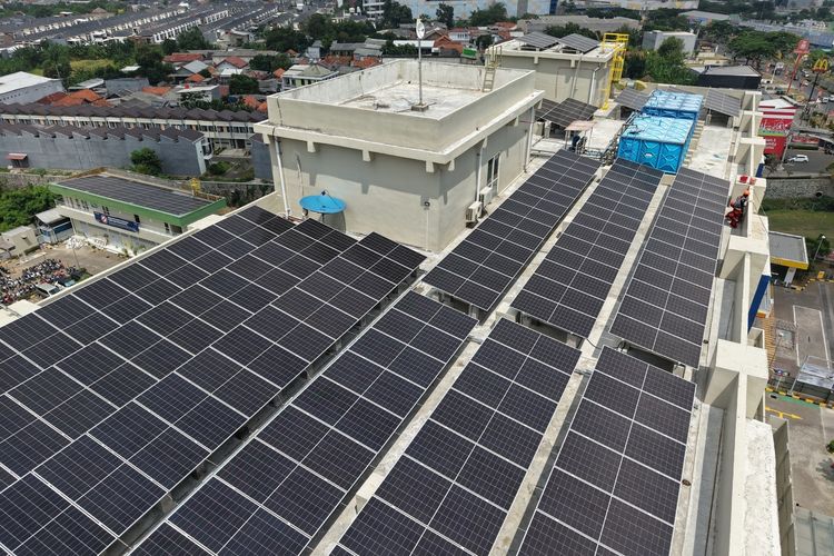 PLTS Atap Primaya Hotel Karawang, Jawa Barat yang diresmikan pada Selasa (11/11/2025).