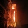 Permukiman Padat Penduduk di Krukut Terbakar, 115 Personel Berjibaku Padamkan Api