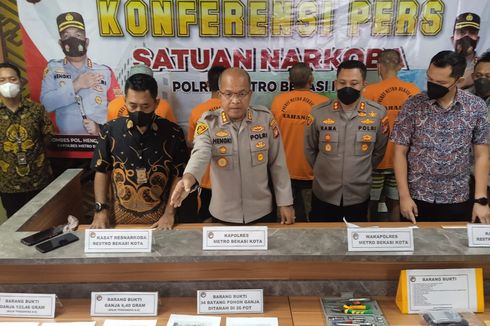 2 Pengedar Narkoba Ditangkap di Bekasi dan Karawang, 34 Pohon Ganja Diamankan