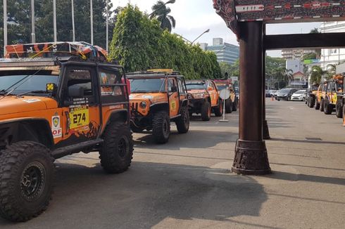 Peserta Offroad Peduli Harimau Sumatra Sudah Tiba di Medan