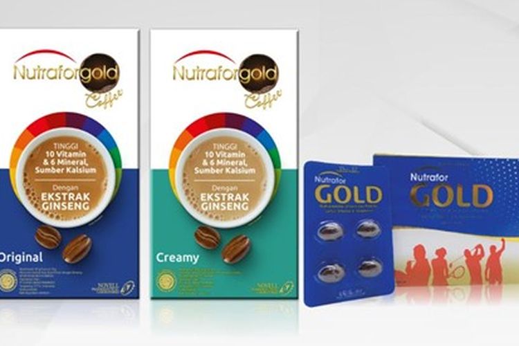 Nutrafor Gold Coffee adalah multivitamin dalam bentuk kopi pertama di Indonesia. 