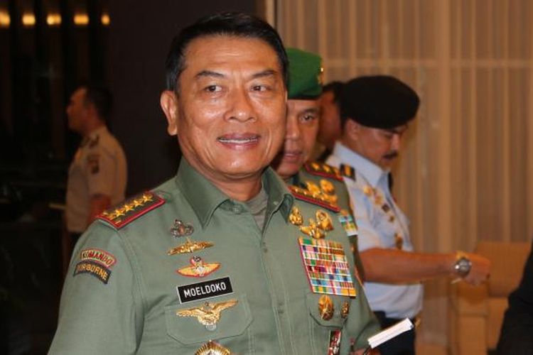 Jenderal TNI Moeldoko saat masih menjabat Panglima TNI
