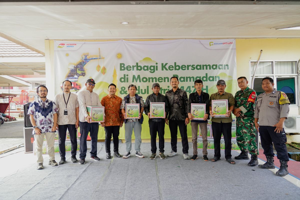 Elnusa Petrofin Salurkan 10.000 Paket Sembako Selama Ramadan