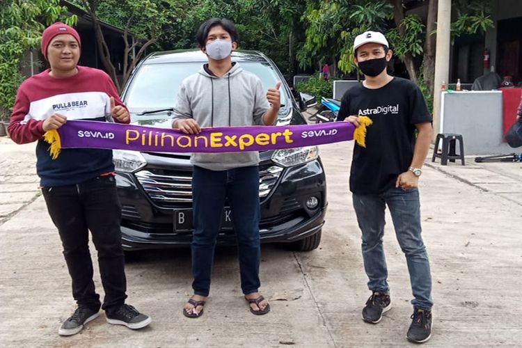 Dokumentasi tim Seva.id dengan Ammar Arhab Abdullah, pembeli mobil bekas di Pilihan Expert dari Kudus, Jawa Tengah, Agustus 2020 lalu.