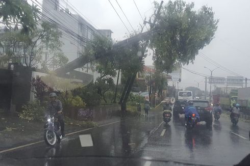Hujan Deras dan Angin Kencang di Malang, 58 Rumah dan Fasum Rusak