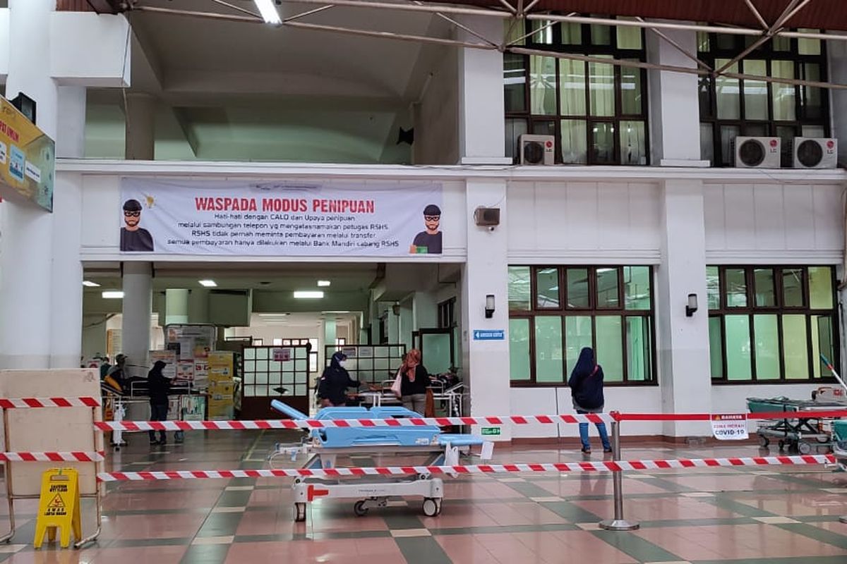 Suasana RSHS terkini. 