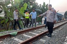 Seorang Pria Alami Kecelakaan Kereta di Jembatan Kewek, Kota Yogyakarta