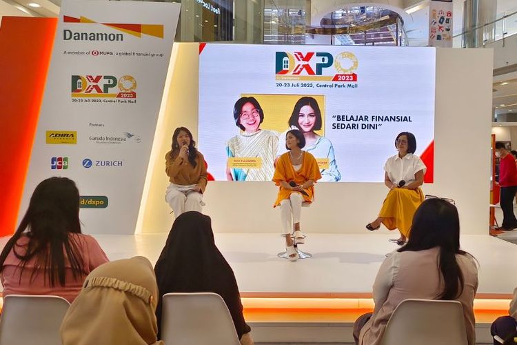 Danamon menggelar acara DXPO Talks yang mengundang para influencer ternama Tanah Air yang diselenggarakan di Central Park Mall, Jakarta, pada Kamis (20/7/2023) hingga Minggu (23/7/2023). 