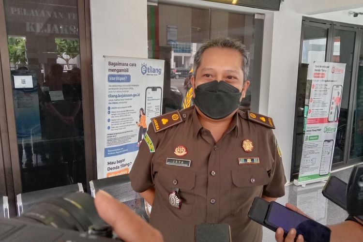 Achmad Jaya, Kasi Pidum Kejaksaan Negeri Jombang, Jawa Timur, saat ditemui di Kantornya, Selasa (9/11/2021).