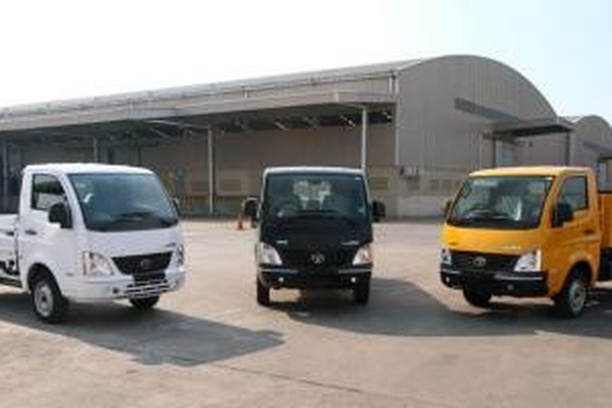 Tiga jagoan mobil komersial Tata Motors Distribusi Indonesia.