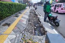 Bongkar Pasang Trotoar Margonda Tunjukkan Ketidakmatangan Perencanaan Pemkot Depok