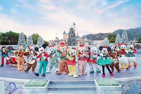 Ada Turis Positif Covid-19, Disneyland Hong Kong Sempat Tutup 