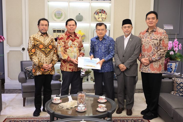 Pimpinan DPD RI Temui Wapres JK, Kirim Undangan Sidang Tahunan