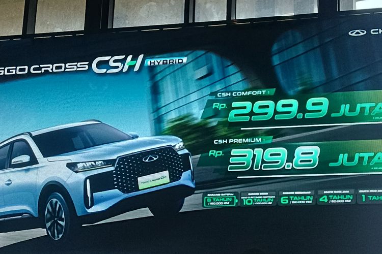 Chery Tiggo Cross CHS Comfort dan Premium