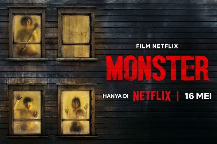 Film Monster karya Rako Prijanto akan tayang di Netflix mulai 16 Mei 2024.