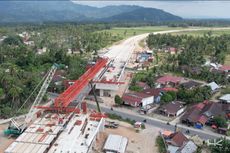 Tol Padang-Sicincin Fungsional Juli, Konstruksi Tembus 58,76 Persen