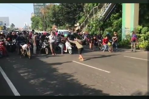 Polisi Tangkap 4 Pemuda yang Balap Liar saat PSBB di Serpong