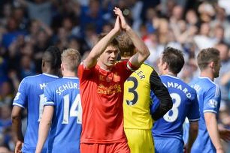 Kapten Liverpool, Steven Gerrard. 