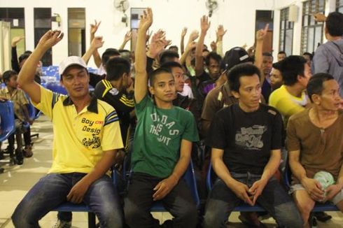 Lagi, Malaysia Deportasi 102 TKI Ilegal via Nunukan