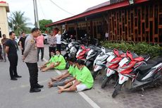 Beraksi sejak November 2021, 5 Pencuri Motor di Aceh Timur Ditangkap