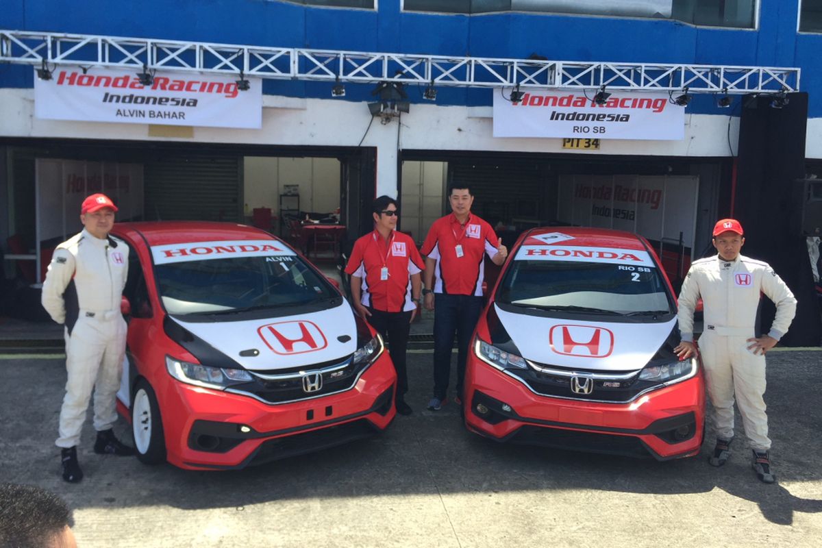 Honda New Jazz Versi Balap Alvin Bahar dan Rio SB 