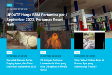 [POPULER TREN] Harga BBM Pertamina September 2023 | 21 Penyakit yang Tidak Ditanggung BPJS Kesehatan