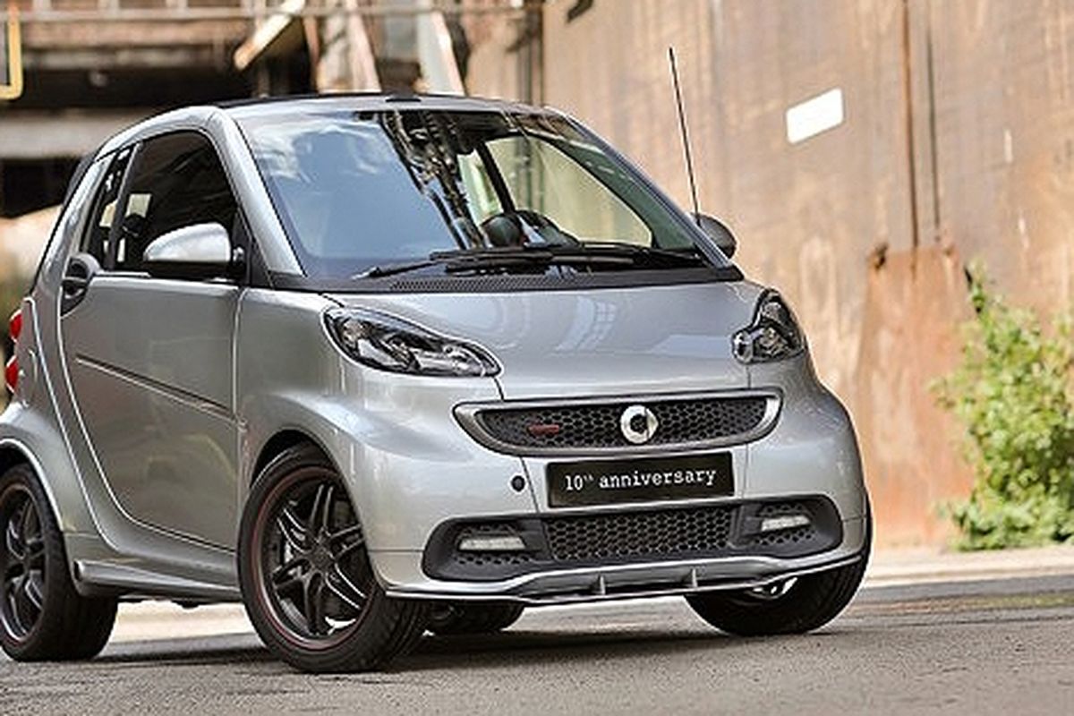 Edisi Spesial Smart Fortwo BRABUS ini hanya diproduksi 100 unit.