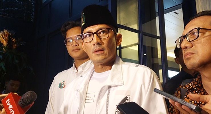 Sandiaga Uno Akui Ada Komunikasi Kubu Ganiar-Mahfud dan Anies-Muhaimin