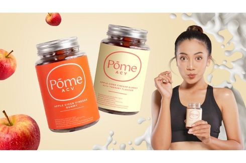 Mengenal Pome ACV, Gummy Cuka Apel Pertama di Indonesia