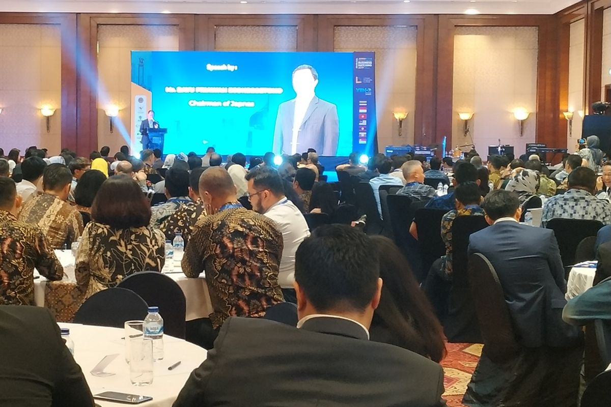 Jaringan Pengusaha Nasional (JAPNAS) bersama Young Entrepreneur Network Development (YEN-D) Program menggelar business matching bagi pengusaha se-kawasan Asia Tenggara di Hotel JW Marriott, Jakarta, Sabtu (21/9/2019).