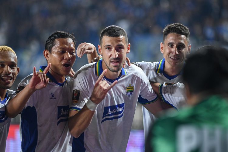 Balsa Sekulic Buka Keran Gol di Persib, Ini Makna Selebrasi Unik