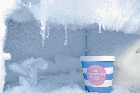 Antiribet, Ini Cara Membersihkan Bunga Es di Freezer 