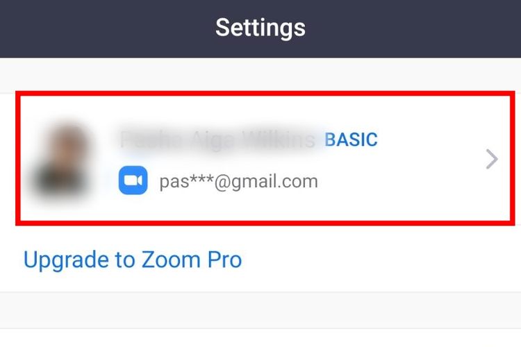 Cara Pasang Foto Profil di Zoom Handphone Android dan iOS