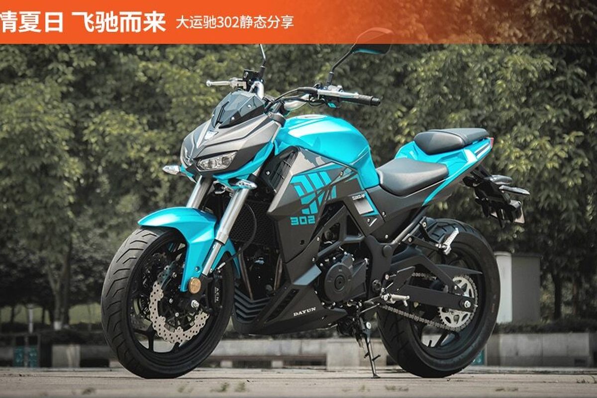 Dayun Chi 302 dari China, Kawasaki Z1000 versi kloning