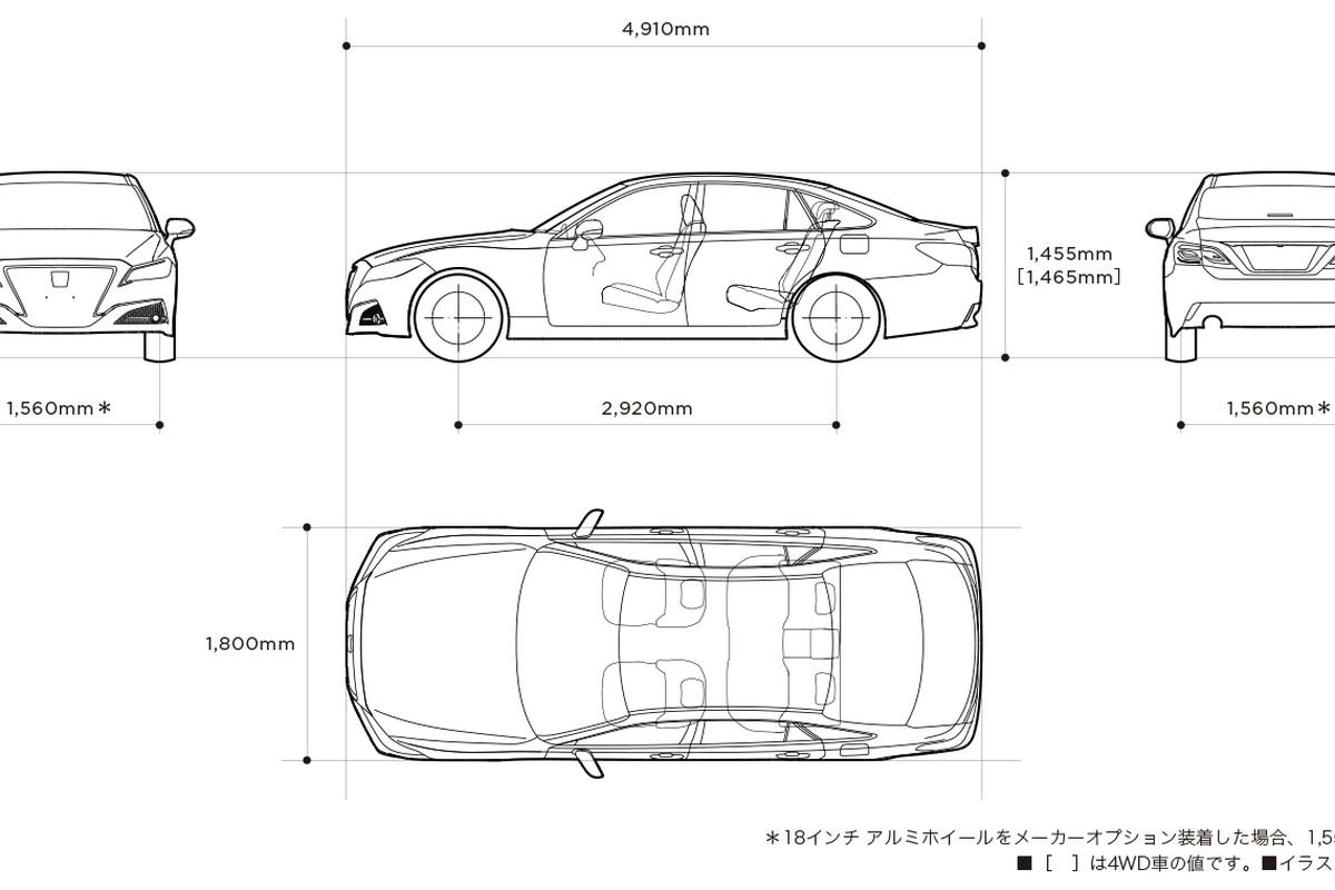 Mobil menteri Toyota Crown 2.5 HV G-Executive