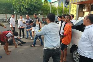 Rekonstruksi Pemalakan dan Pembunuhan Sopir Truk Asal Lampung di Palembang, Terungkap Pelaku Rampas Kartu Tol Korban