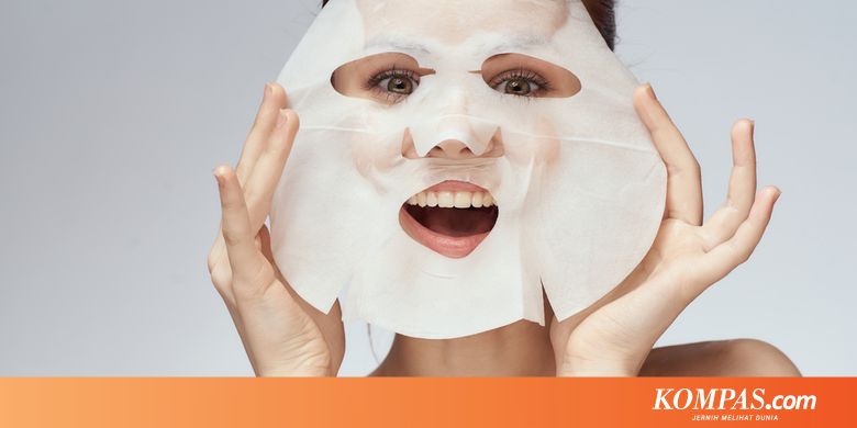 Bak Sedotan Plastik, "Sheet Mask" Punya Dampak Buruk Bagi Lingkungan