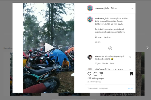 Viral Video Banyak Orang Berkemah di Kabupaten Gowa, Ini Penjelasan Pemkab dan Polisi