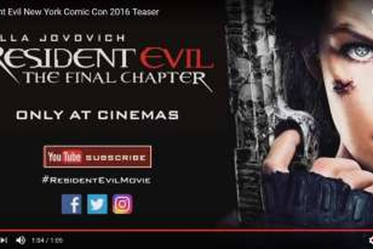 Resident Evil: The Final Chapter